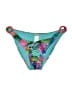 Freya Print Teal Swimsuit Bottoms Size M - photo 1