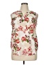 Maurices 100% Polyester Ivory Sleeveless Blouse Size XL - photo 1