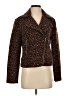 Cupcakes & Cashmere 100% Polyester Animal Print Brown Jacket Size S - photo 1