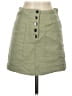 Mi ami Solid Green Casual Skirt Size S - photo 1