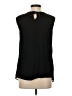 One September 100% Polyester Black Sleeveless T-Shirt Size XS - photo 2