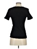 Front Street 100% Nylon Black Short Sleeve Top Size S - photo 2