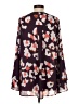 Crosby 100% Polyester Purple Long Sleeve Blouse Size S - photo 2