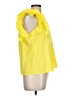 Shein 100% Polyester Yellow Short Sleeve Top Size L - photo 4