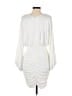 Jay Godfrey Silver Cocktail Dress Size 2 - photo 2