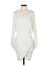 Jay Godfrey Silver Cocktail Dress Size 2 - photo 1
