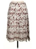 Max Edition Paisley Ivory White Casual Skirt Size L - photo 2