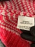 Wanna B 100% Acrylic Color Block Red Pink Pullover Sweater Size M - photo 8