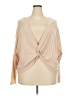 Shein Curve Tan Cardigan Size 4X - photo 1