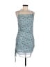 Superdown 100% Polyester Teal Blue Cocktail Dress Size M - photo 1