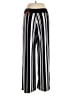 Alfani Stripes Black Casual Pants Size M - photo 2