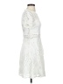 Topshop 100% Polyester White Cocktail Dress Size 4 - photo 4
