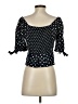 J.Crew 100% Viscose Black 3/4 Sleeve Blouse Size XS - photo 2