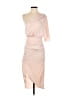 Blue Blush 100% Polyester Solid Pink Cocktail Dress Size S - photo 1