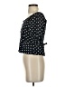 J.Crew 100% Viscose Black 3/4 Sleeve Blouse Size XS - photo 5