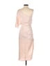Blue Blush 100% Polyester Solid Pink Cocktail Dress Size S - photo 2