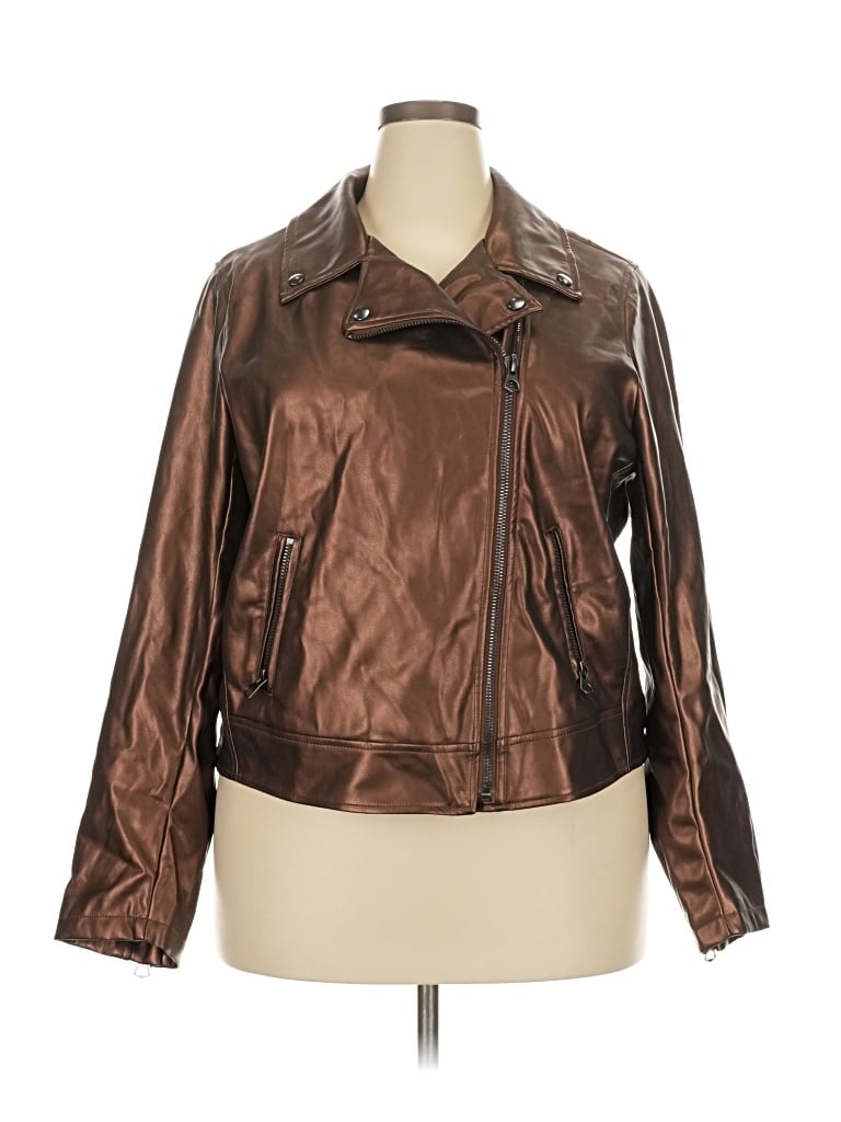 Pre-owned Torrid Jacket In Brown