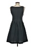 Deletta Solid Gray Casual Dress Size XS - photo 2