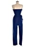 Unbranded 100% Polyester Solid Blue Jumpsuit Size Med - Lg - photo 2