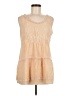 Downeast 100% Polyester Tan Casual Dress Size M - photo 1