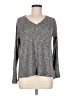 Style&Co Gray Long Sleeve Top Size M - photo 1