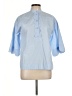 Escada Blue Short Sleeve Blouse Size 32 waist - photo 1