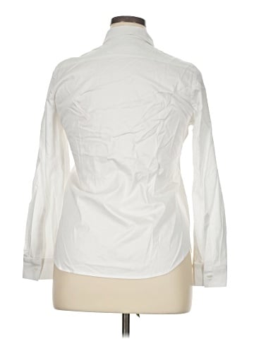M&S Collection Long Sleeve Button-Down Shirt (view 2)
