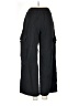 Shein 100% Cotton Black Cargo Pants Size 4 - photo 2