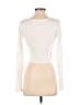 Shein Ivory Long Sleeve Top Size 4 - photo 2