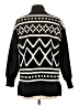 Lou & Grey Print Black Pullover Sweater Size L - photo 2