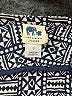 John Robshaw 100% Rayon Blue 3/4 Sleeve Blouse Size S - photo 7