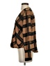 Halogen 100% Polyester Brown Long Sleeve Blouse Size S - photo 5