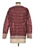 Theory Stripes Red Wool Pullover Sweater Size S - photo 2