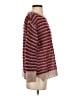 Theory Stripes Red Wool Pullover Sweater Size S - photo 4