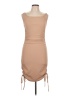 Unbranded Solid Tan Cocktail Dress Size L - photo 1