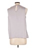 River Island 100% Polyester Gray Sleeveless Blouse Size 10 - photo 2