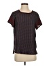 Ann Taylor LOFT Polka Dots Black Short Sleeve Top Size S - photo 1