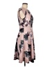 DKNY Print Gray Cocktail Dress Size 10 - photo 4
