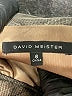 David Meister 100% Polyester Metallic Silver Cocktail Dress Size 6 - photo 7