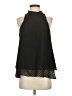 Crosby 100% Polyester Black Sleeveless Blouse Size S - photo 1