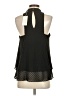 Crosby 100% Polyester Black Sleeveless Blouse Size S - photo 2