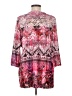One World Pink 3/4 Sleeve Blouse Size M - photo 2