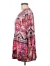 One World Pink 3/4 Sleeve Blouse Size M - photo 5