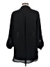 Pleione 100% Polyester Black 3/4 Sleeve Blouse Size M - photo 2