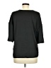 Nordstrom 100% Polyester Black 3/4 Sleeve Blouse Size M - photo 2
