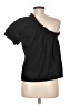 J.Crew 100% Cotton Black Short Sleeve Blouse Size M - photo 2