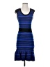 Sandro Stripes Blue Cocktail Dress Size Sm (1) - photo 1