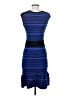 Sandro Stripes Blue Cocktail Dress Size Sm (1) - photo 2