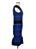 Sandro Stripes Blue Cocktail Dress Size Sm (1) - photo 4