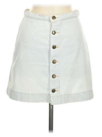 American Apparel Denim Skirt (view 1)
